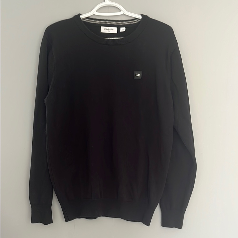 Calvin Klein Men's Black Sweater
